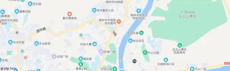 梧州富民泵站_公交站地图_梧州公交_妙搜公交查询2025