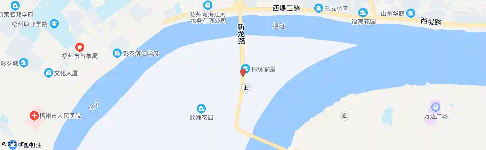梧州丰业装饰市场_公交站地图_梧州公交_妙搜公交查询2025