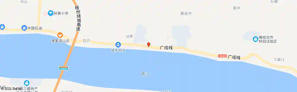 梧州月亮湾_公交站地图_梧州公交_妙搜公交查询2025