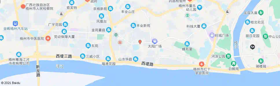 梧州四中_公交站地图_梧州公交_妙搜公交查询2025