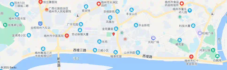 梧州大厦_公交站地图_梧州公交_妙搜公交查询2025