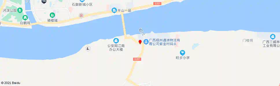 梧州旺步头_公交站地图_梧州公交_妙搜公交查询2025