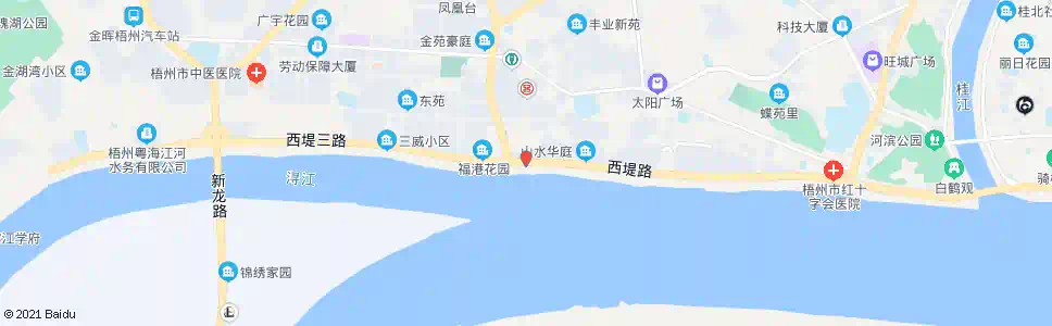 梧州奥奇丽路口_公交站地图_梧州公交_妙搜公交查询2025