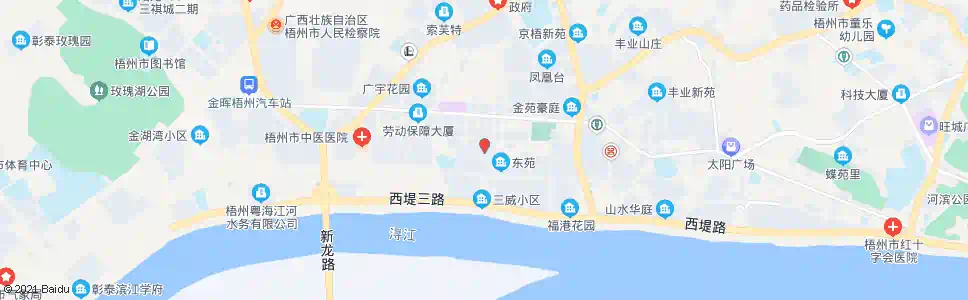 梧州丰业花园_公交站地图_梧州公交_妙搜公交查询2025