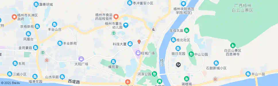 梧州妇幼保健院_公交站地图_梧州公交_妙搜公交查询2025