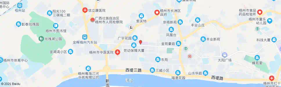 梧州梦之岛时代广场_公交站地图_梧州公交_妙搜公交查询2025
