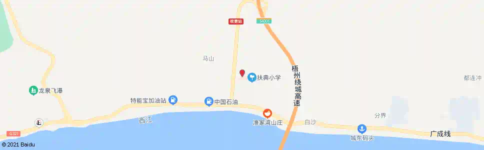 梧州第二人民医院_公交站地图_梧州公交_妙搜公交查询2025