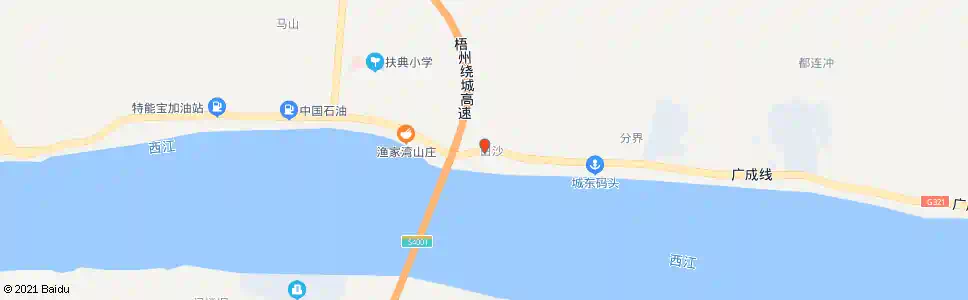 梧州森林公园_公交站地图_梧州公交_妙搜公交查询2025