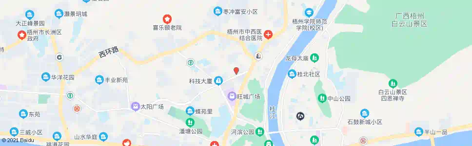 梧州怡景市场_公交站地图_梧州公交_妙搜公交查询2025