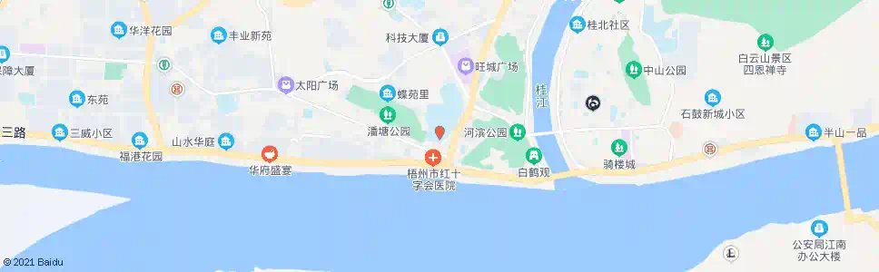 梧州一中_公交站地图_梧州公交_妙搜公交查询2025