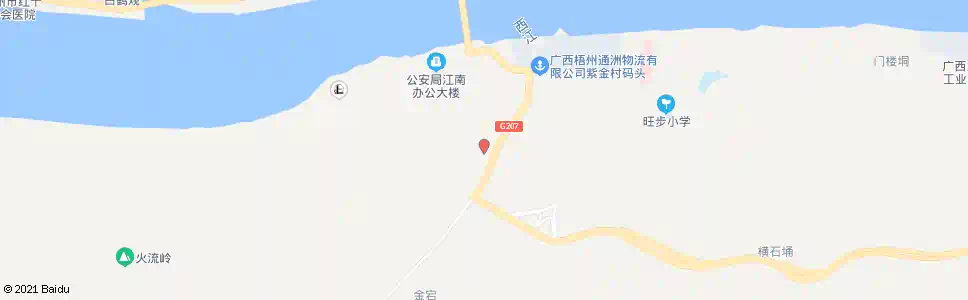 梧州旺步村委_公交站地图_梧州公交_妙搜公交查询2025