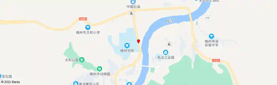 梧州梧州学院体育馆_公交站地图_梧州公交_妙搜公交查询2025