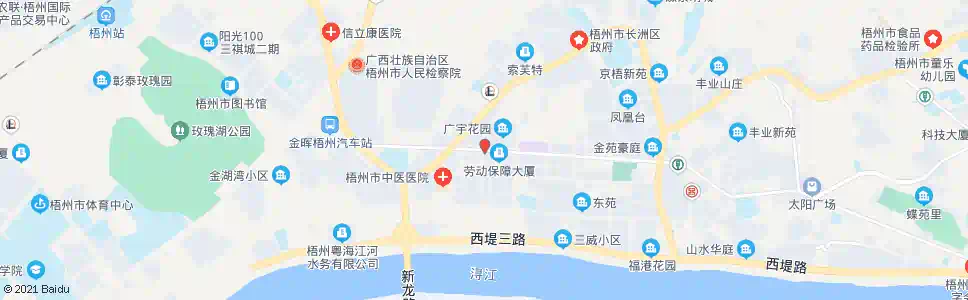 梧州广电中心_公交站地图_梧州公交_妙搜公交查询2025