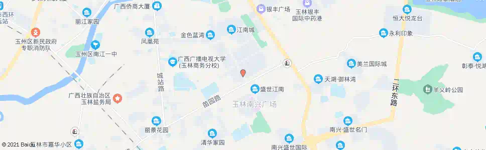 玉林奥利华园_公交站地图_玉林公交_妙搜公交查询2025
