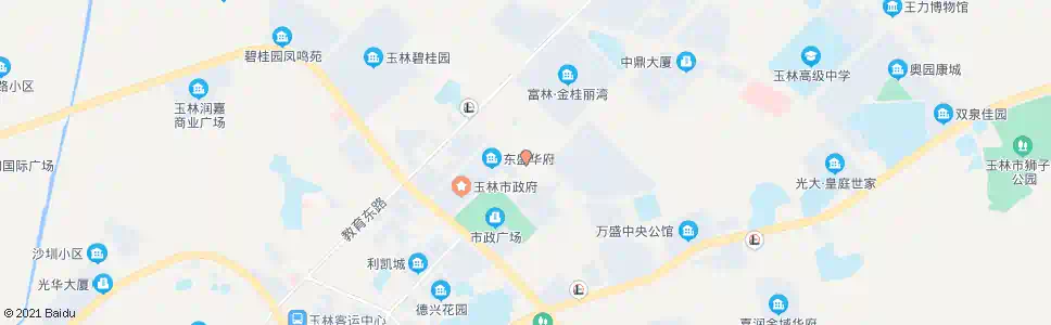 玉林图书馆_公交站地图_玉林公交_妙搜公交查询2025