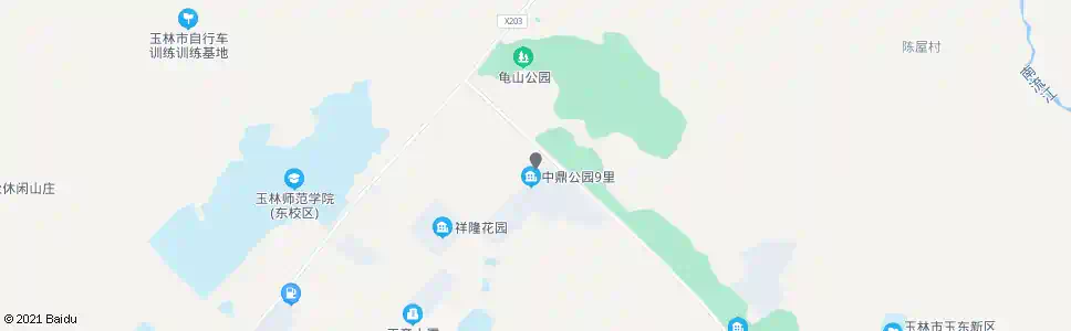 玉林龟山公园_公交站地图_玉林公交_妙搜公交查询2025
