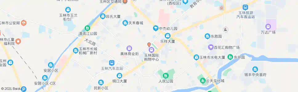 玉林盛世百汇_公交站地图_玉林公交_妙搜公交查询2025