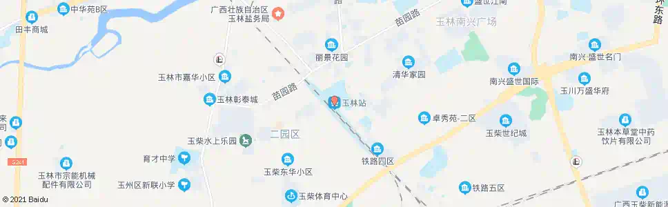 玉林东郊站_公交站地图_玉林公交_妙搜公交查询2025