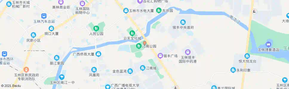 玉林会展中心_公交站地图_玉林公交_妙搜公交查询2025