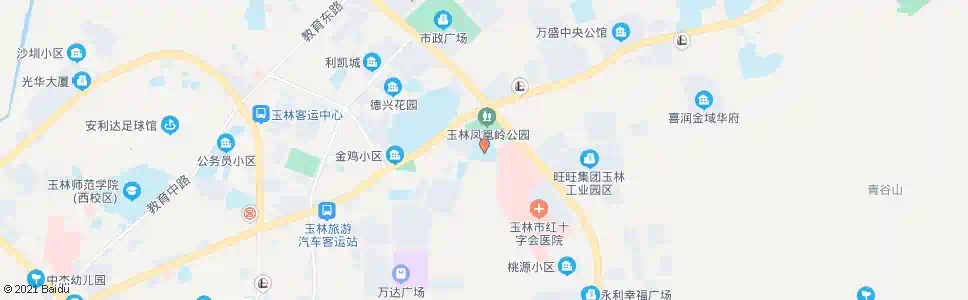 玉林九中_公交站地图_玉林公交_妙搜公交查询2025