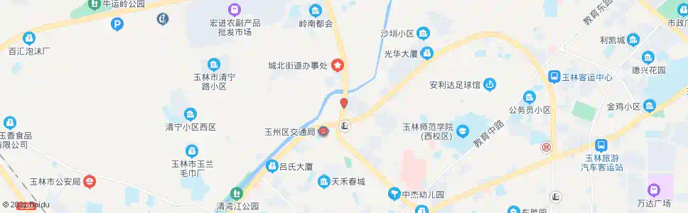 玉林客运北站_公交站地图_玉林公交_妙搜公交查询2025