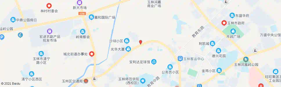 玉林名山镇政府_公交站地图_玉林公交_妙搜公交查询2025