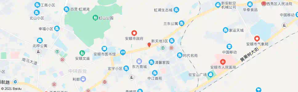 安顺七十三医院_公交站地图_安顺公交_妙搜公交查询2025