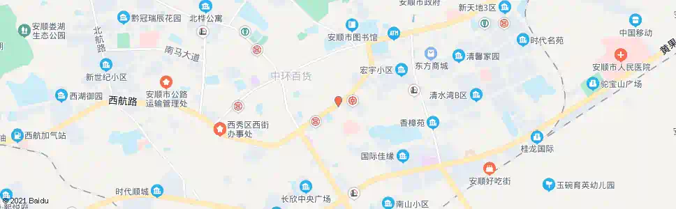 安顺南门大桥_公交站地图_安顺公交_妙搜公交查询2025