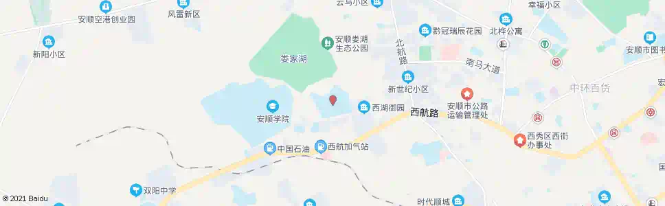 安顺二中_公交站地图_安顺公交_妙搜公交查询2025