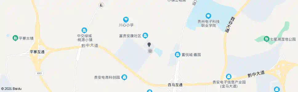 安顺富贵安康小镇_公交站地图_安顺公交_妙搜公交查询2025
