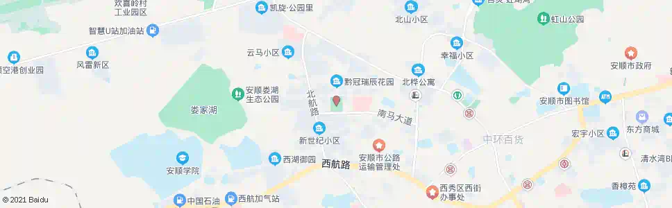 安顺招呼站(南马广场)_公交站地图_安顺公交_妙搜公交查询2025