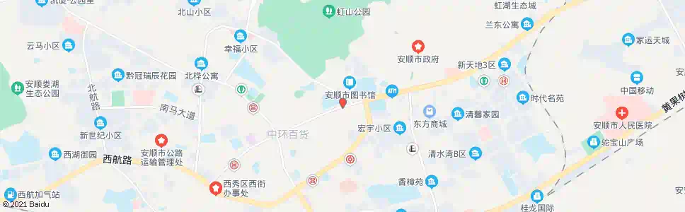 安顺东门坡_公交站地图_安顺公交_妙搜公交查询2025