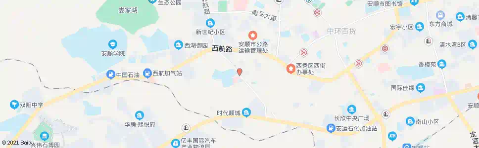 安顺民族中学_公交站地图_安顺公交_妙搜公交查询2025