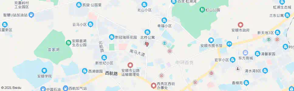 安顺北金大厦_公交站地图_安顺公交_妙搜公交查询2025