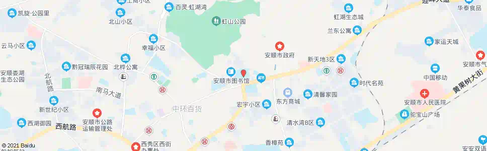 安顺实验学校_公交站地图_安顺公交_妙搜公交查询2025