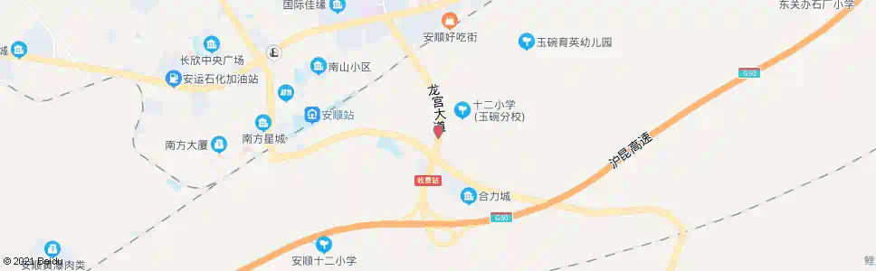安顺玉碗井_公交站地图_安顺公交_妙搜公交查询2025