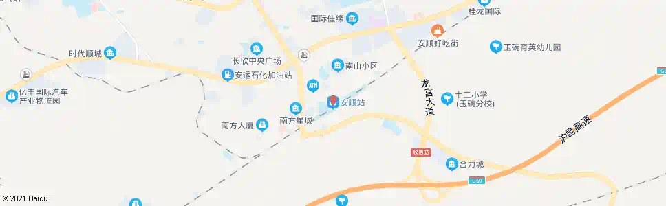 安顺火车站_公交站地图_安顺公交_妙搜公交查询2025