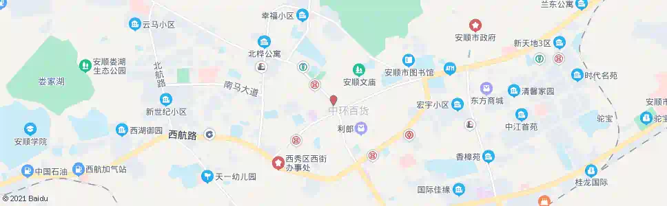 安顺武庙_公交站地图_安顺公交_妙搜公交查询2025