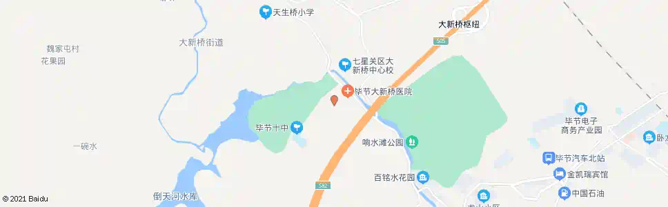 毕节大新桥办事处_公交站地图_毕节公交_妙搜公交查询2025