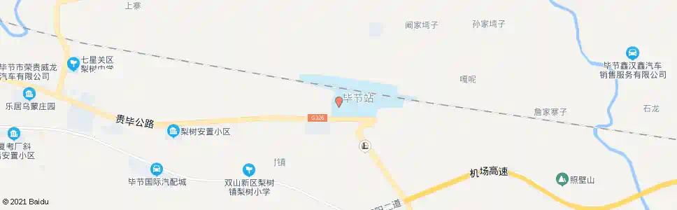 毕节货车场_公交站地图_毕节公交_妙搜公交查询2025