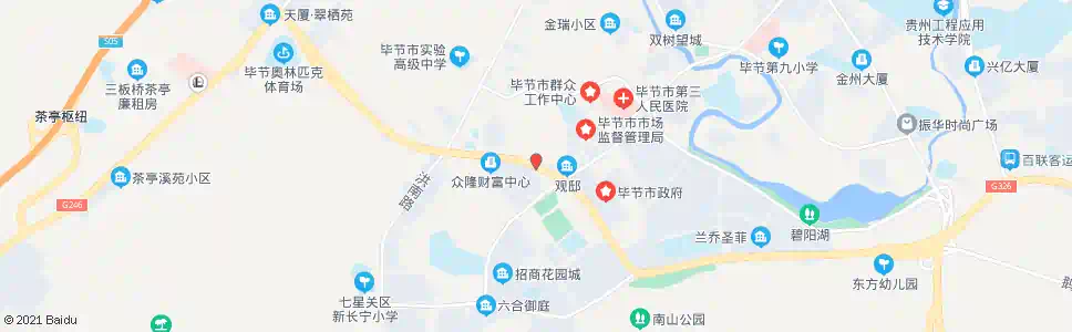 毕节兰苑_公交站地图_毕节公交_妙搜公交查询2025