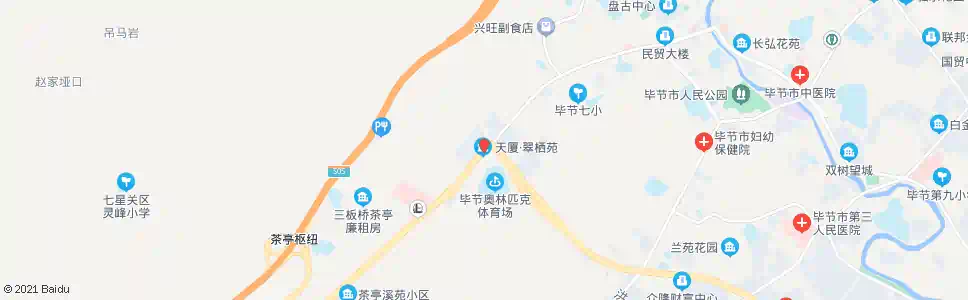 毕节安家井路口_公交站地图_毕节公交_妙搜公交查询2025