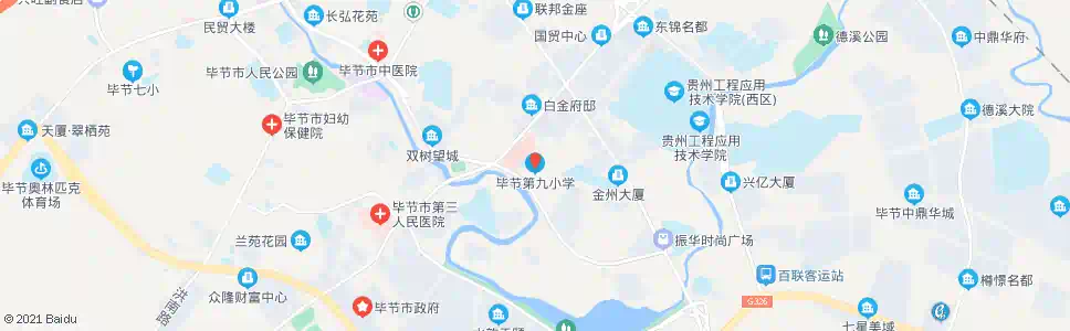 毕节九小_公交站地图_毕节公交_妙搜公交查询2025