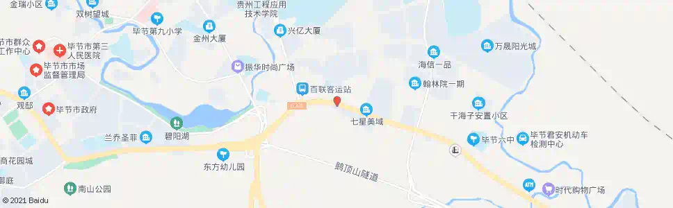 毕节流仓安置小区_公交站地图_毕节公交_妙搜公交查询2025