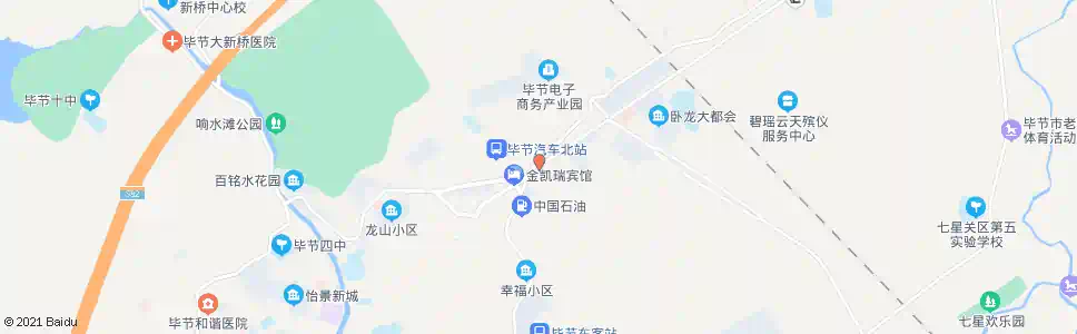 毕节花牌坊_公交站地图_毕节公交_妙搜公交查询2025