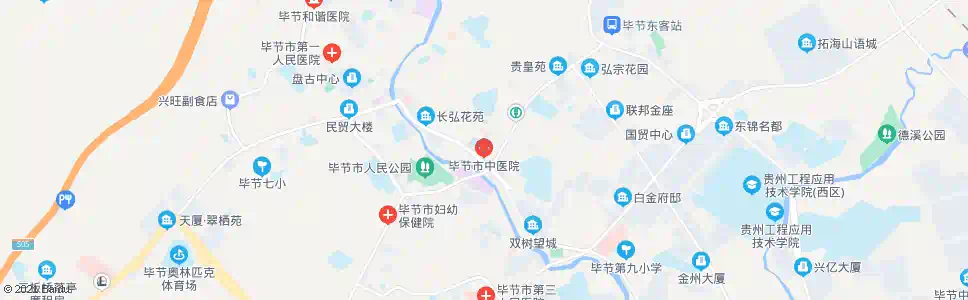 毕节中医院南院_公交站地图_毕节公交_妙搜公交查询2025