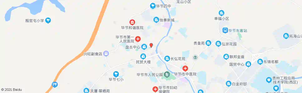 毕节二小_公交站地图_毕节公交_妙搜公交查询2025