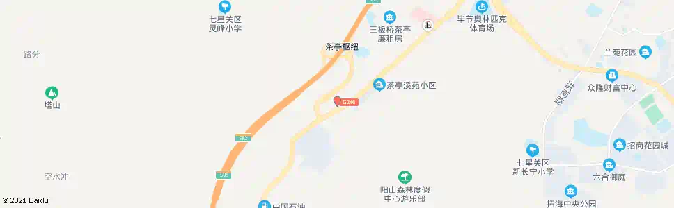 毕节茶亭村_公交站地图_毕节公交_妙搜公交查询2025