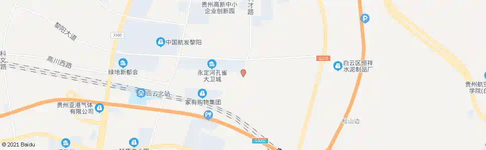 贵阳科才路_公交站地图_贵阳公交_妙搜公交查询2025