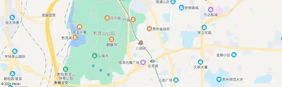 贵阳八鸽岩路_公交站地图_贵阳公交_妙搜公交查询2025